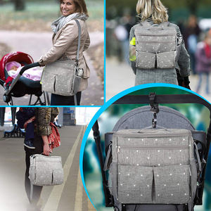 Bolsas de Pañales para Bebé para Cochecito, Silla de Ruedas, Universal, Impermeable, <span class=keywords><strong>Bolsa</strong></span> de Organización para Cochecito de Bebé, <span class=keywords><strong>Bolsa</strong></span> de <span class=keywords><strong>Viaje</strong></span> en Oferta - Product Image 5