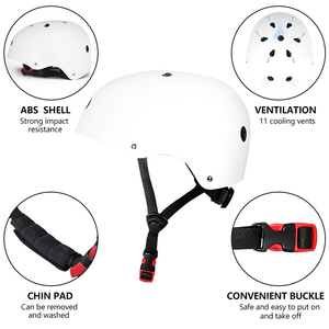 Casco de Bicicleta HONORTOUR para Adultos y Niños, Cascos Ajustables de Patinaje sobre Ruedas Anticolisión para Monopatín - Product Image 3
