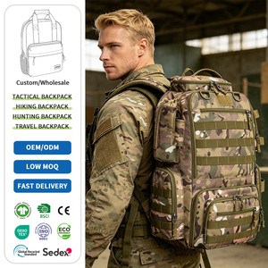 Mochila de Senderismo Expandible de Entrega Rápida, con Logotipo Personalizado, para Camping y Caza, Precio Económico, Impermeable, Táctica - Product Image 1