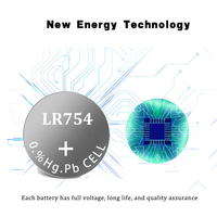 Baterai Kancing Alkalin AG5 LR48 1.5V (Tipe Koin) untuk Elektronik Konsumen, Mainan, Jam Tangan & Penunjuk Laser
