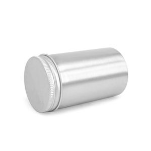 Piccolo contenitore piccolo contenitore in metallo barattolo di cera di stoccaggio barattoli di alluminio barattoli di metallo rotondi grandi con coperchio - Product Image 2