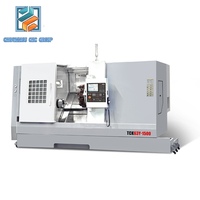 Centre d'usinage CNC multitâches TCK2100LY avec outils motorisés axe Y pour pièces aérospatiales, haute précision, 8 axes