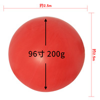 Ballons en latex de grande taille 120/72/96/48 pouces, fabricant de ballons personnalisés blancs, rouges et noirs pour la décoration de fête