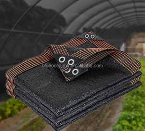 Blue Ocean PP/PE/HDPE Sun Protection Shade Net Anti-UV Woven <b>Mesh</b> for Garden Outdoor Patio Greenhouse Agricultural Farm Use - Product Image 1