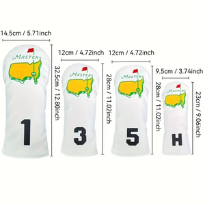 Juego de Fundas Personalizadas para Palos de Golf con Bordado Exquisito, Materiales Resistentes al Polvo y Duraderos - Product Image 2