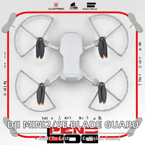 STY pour MINI2/<span class=keywords><strong>SE</strong></span> <span class=keywords><strong>Housse</strong></span> de protection en silicone pour les lames et anneau anti-collision pour drones <span class=keywords><strong>MINI</strong></span> 4K - Product Image 2