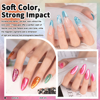 BOZLIN – Kit de vernis gel œil de chat 24 couleurs, sans HEMA, TPO, TMPTA – Vernis gel magnétique œil de chat – Prix usine