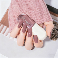 KUDAN Fashion Chameleon Quick-Drying Water-Based Peel off Liquid Gel Polish untuk Lukisan Gradasi dan Seni Kuku Prancis di Salon