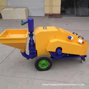 Máquina de Pulverización de Mortero y Yeso para Interiores y Exteriores, Automática, de Doble Cilindro y Cuatro Velocidades - Product Image 1