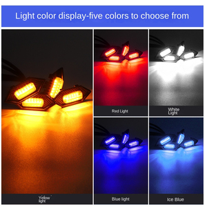Panel de luz de rejilla media para coche Toyota <span class=keywords><strong>RAV4</strong></span> 2019 <span class=keywords><strong>2022</strong></span>, luces Raptor de parrilla delantera para conducción diaria - Product Image 4
