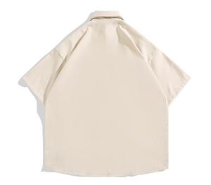 <span class=keywords><strong>Camicia</strong></span> estiva Casual da lavoro per adolescenti, <span class=keywords><strong>camicia</strong></span> aderente da uomo in <span class=keywords><strong>stile</strong></span> <span class=keywords><strong>giapponese</strong></span> a maniche corte - Product Image 4