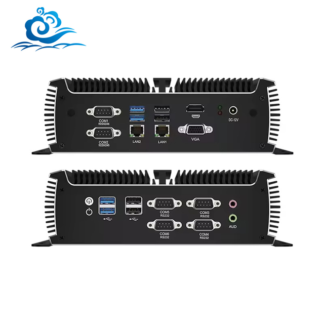 Mini PC Fanless RS232 RS485 Com 11th Gen I5 1135G7 Industrial MiniPC Desktop Fanless Computadoras Computer