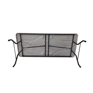 Table pliante en plastique, Portable, loisirs, pique-nique, Banquet léger, événements en plein air, mariage, vente en gros - Product Image 6