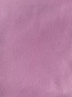 Tissu jersey texturé 100 % polyester 215 GSM en tricot chaîne, couleur unie, rose, doux et respirant, pour sweats à capuche, sweat-shirts et vêtements de sport