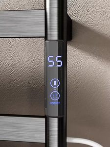 Toallero Eléctrico Calefactado de Acero Inoxidable para Baño, Calentador de Toallas Eléctrico Montado en Pared, Enchufable - Product Image 6