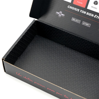 Caja de Envío Impresa por Ambos Lados Personalizada, Caja de Embalaje Corrugada Plegable para Productos de Comercio Electrónico y Embalaje de Regalos