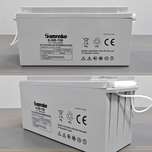 Baterías Solares de Plomo-Ácido Sunroko 12V 150Ah 200Ah, Batería de Ciclo Profundo de Gel para Almacenamiento de Energía Solar - Product Image 5