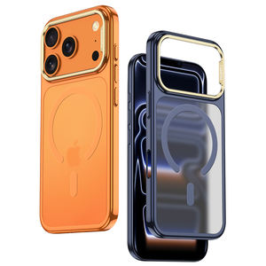 Coque antichoc magnétique sans fil en PC mat de haute qualité avec toucher soyeux pour iPhone 17 Pro Max, compatible également avec les modèles 16/15/14/13 - Product Image 1