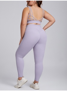 Ropa de Yoga de Talla Grande para Primavera y Verano, Leggings de Yoga de Talla Grande Sheines, Chaleco Deportivo para <span class=keywords><strong>Mujer</strong></span>, Ligero y Transpirable - Product Image 3