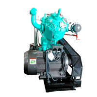 Compresseur d'air industriel haute performance HV-100S à mouvement alternatif, multi-étages, refroidi par eau, sans huile, alimentation CA 220V-480V