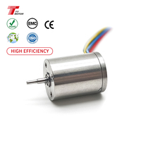 Moteur BLDC sans noyau mini 12 à 24V, couple de 2 à 750 mNm, 12mm 16mm 22mm 28mm 30mm 32mm, moteur CC sans balais sans fentes 1215