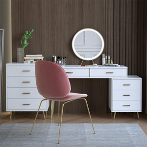 Table de maquillage avec miroir, fabriquée en Chine, pour la maison - Product Image 2