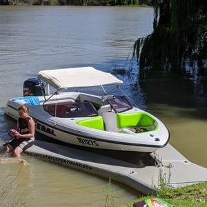 <span class=keywords><strong>OEM</strong></span> inflatabele boong jetski nổi Dock thuyền ghế Inflatable Y Thuyền phao Dock cho thuyền - Product Image 2