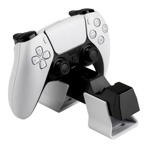 Base de Carga para PlayStation 5 DualSense Negra y Blanca ACP50032 - Product Image 5