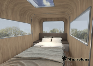 Remolques Caravana de Lujo para Acampar de Suministro Directo de Fábrica al por Mayor con Baño Mini <span class=keywords><strong>Camper</strong></span> Todoterreno Hecho en China - Product Image 4