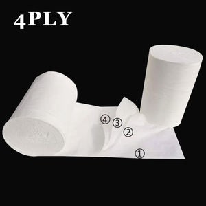 Papel higiénico de 4 capas, sin núcleo, ecológico, para importación a granel, venta al por mayor - Product Image 5