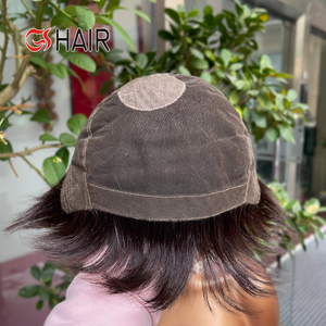 <span class=keywords><strong>Nueva</strong></span> Peluca Frontal de Cabello Humano Remy Virgen Peruano Transparente Sin Pegamento Bob para Mujeres Negras Liso Sedoso con Ondas 180% de Densidad 12 - Product Image 2