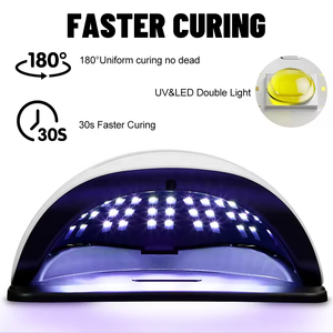 Lámpara de Uñas Profesional UV LED SUN X16 Max de 320W, Portátil para Curado de Esmalte de Gel, Lámpara Secadora con Pantalla Táctil, Luz UV para Secado de Uñas - Product Image 4