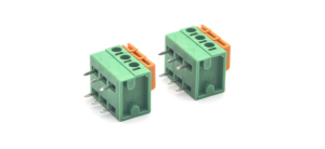 Borniers à ressort pour circuits imprimés, pas de 5,08 mm, droits, verts, mâles, 2*3P - Product Image 6