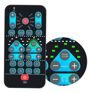 Dispositif <span class=keywords><strong>de</strong></span> modification vocale M10 avec fonction karaoké, commutateur <span class=keywords><strong>de</strong></span> <span class=keywords><strong>voix</strong></span> homme/femme, carte <span class=keywords><strong>de</strong></span> modification sonore universelle portable, réglage fin <span class=keywords><strong>pour</strong></span> le direct - Product Image 3