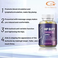 Gummies véganes Chumita : Compléments à base de plantes pour des hanches et fesses rebondies, raffermissantes et anti-âge, sous forme de bonbons