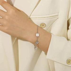 Islamico musulmano DIY Laser incisa formato personalizzato Tri oro moneta in acciaio inox bracciale per gli uomini e le donne stile arabico regalo personalizzato - Product Image 3