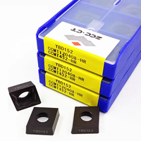 Plaquettes de tournage en carbure de tungstène CCMT CCMT09 CCMT06, pointe en carbure CCMT09T304HR CCMT060204 YBC251 YBC252, inserts ZCCCT