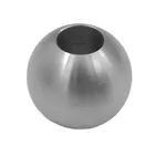 Boules décoratives de boule d'acier inoxydable en métal de PC pour le courrier de balustrade