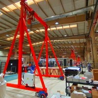 Grue à portique mobile professionnelle de 20 tonnes, grue à portique motorisée de 5 tonnes, certifiée CE ISO - Livraison gratuite directement du fabricant