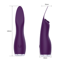 Starker Vibrator mit Wiederaufladbarer IPX7 Wasserdichter Heizfunktion für Zungenstimulation bis zum Höhepunkt G-Punkt-Vibrator Klitoris-Stimulation für Frauen