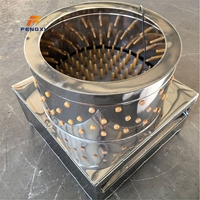Plumeuse à volaille en acier inoxydable FXQ pour poulets et dindes
