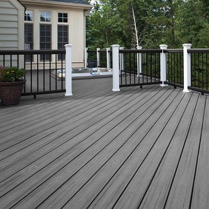 Dalles de <span class=keywords><strong>terrasse</strong></span> en WPC imperméables à emboîtement facile à installer <span class=keywords><strong>pour</strong></span> l'extérieur, revêtement de sol composite <span class=keywords><strong>pour</strong></span> jardin - Product Image 4