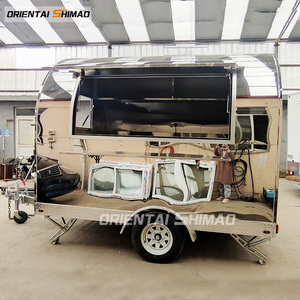 Best Selling Corn and Vegetable Fry Ice Cream <strong>Roll</strong> <strong>Cart</strong> <strong>Food</strong> Truck for Hotels Restaurants with Bearing and for Hotdog - Product Image 3