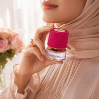 Parfum arabe de luxe rose ondulé, taille standard, fabriqué en Chine, vente chaude, longue durée, parfum intense, marque privée, OEM personnalisé