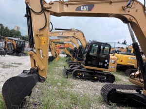 รถขุดตีนตะขาบขนาดเล็ก CAT 307D มือสอง 7 ตัน 41.5 กิโลวัตต์ เครื่องยนต์เชื่อถือได้ ระบบไฮดรอลิกเสถียร รถขุดขนาดเล็ก - Product Image 3