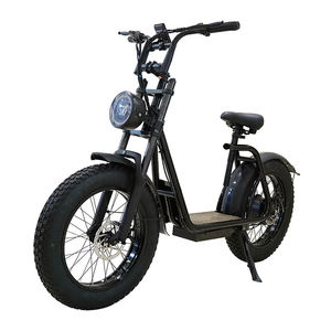 Vente directe d'usine de scooter électrique haute puissance 750W 20 pouces longue portée 50km assistance tout-terrain aventure moteur sans balais complet - Product Image 1