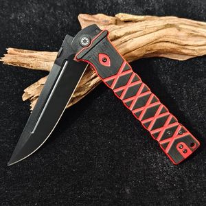 Cuchillo Plegable HOKC OEM para Camping, Hoja y Mango de Acero Inoxidable, Punta de Gota, Cambio Rápido, Uso Industrial y de Supervivencia al Aire Libre - Product Image 5