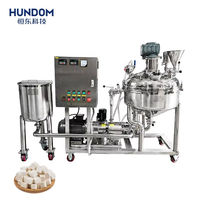 Homogénéisateur à moutarde mélange Mayonnaise faisant la machine électrique pneumatique levage haute cisaillement émulsifiant machine ketchup mélangeur