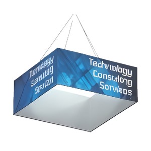 Estructura de tensión suspendida para servicios de exhibiciones, diseño personalizado de stands para ferias comerciales, construcción, montaje y instalación. - Product Image 1