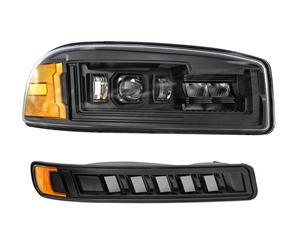 DOT-zugelassene LKW-Pickup-Zubehörteile <span class=keywords><strong>LED</strong></span>-Scheinwerfer für 1999-2007 GMC Sierra GMC Yukon XL Classic Seitenmarkierungsleuchte - Product Image 2